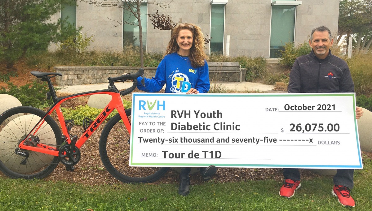 Tour de T1D - 2021 - RVH Youth Diabetic Clinic
